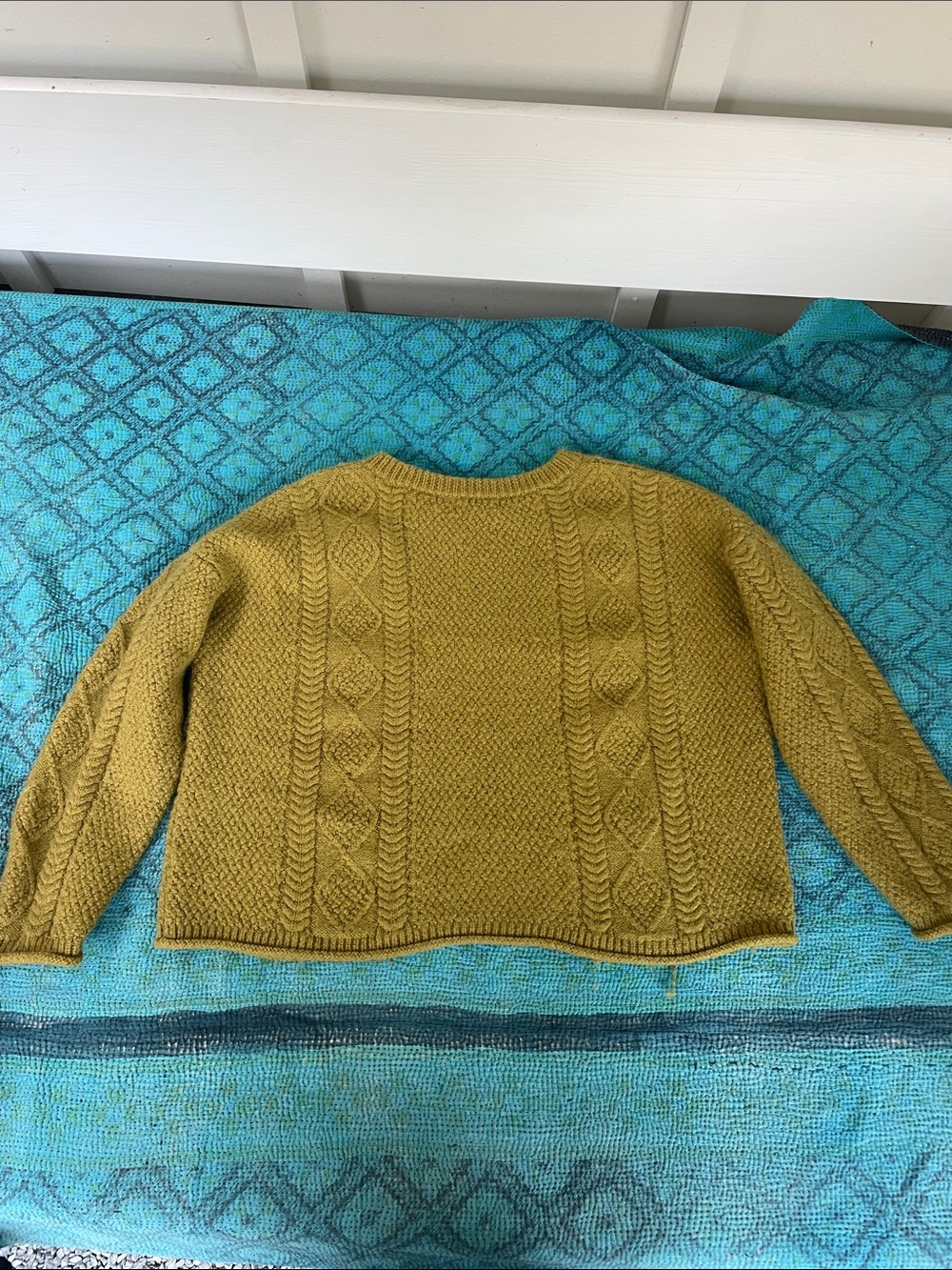 Cable-Knit Crewneck Sweater - Picture 2 of 3